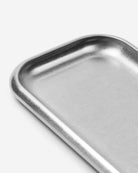 Service Projects Small Steel Serving Tray Stonewashed