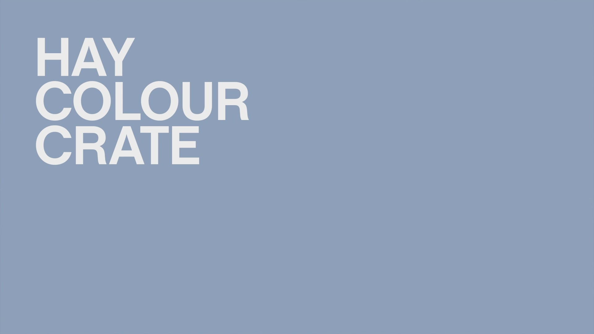 HAY Colour Crate