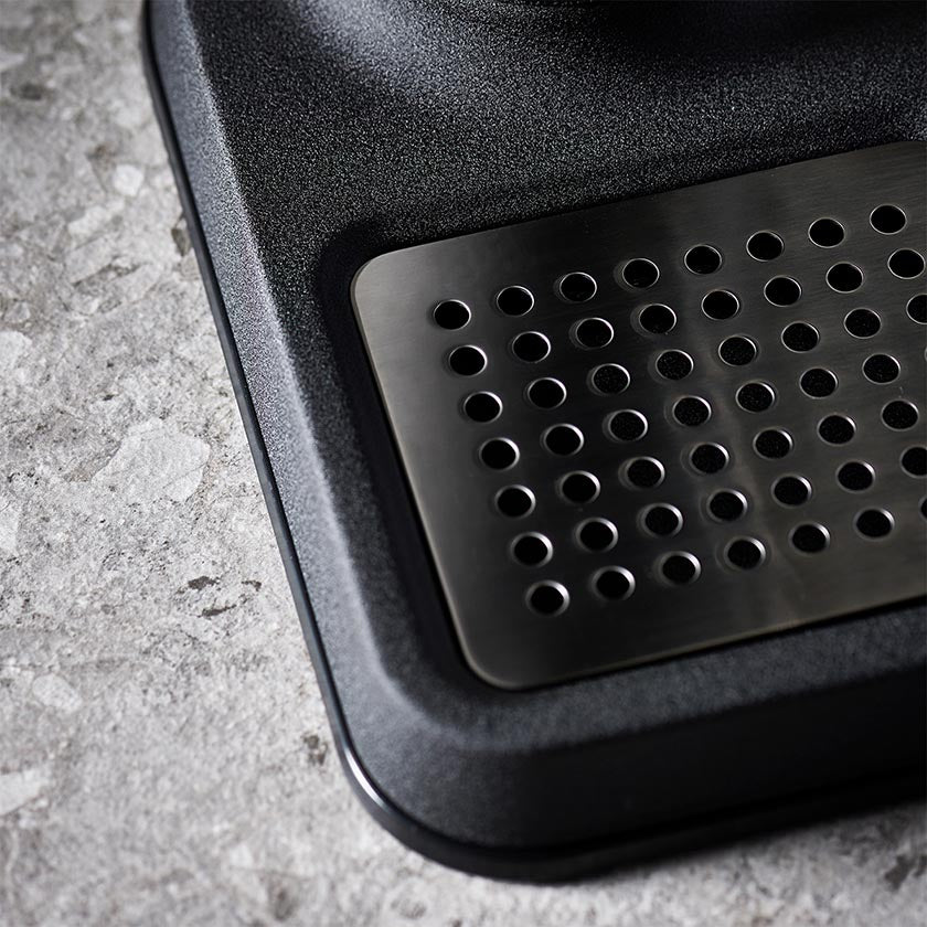 Aarke Carbonator 3 Matte Black Tray