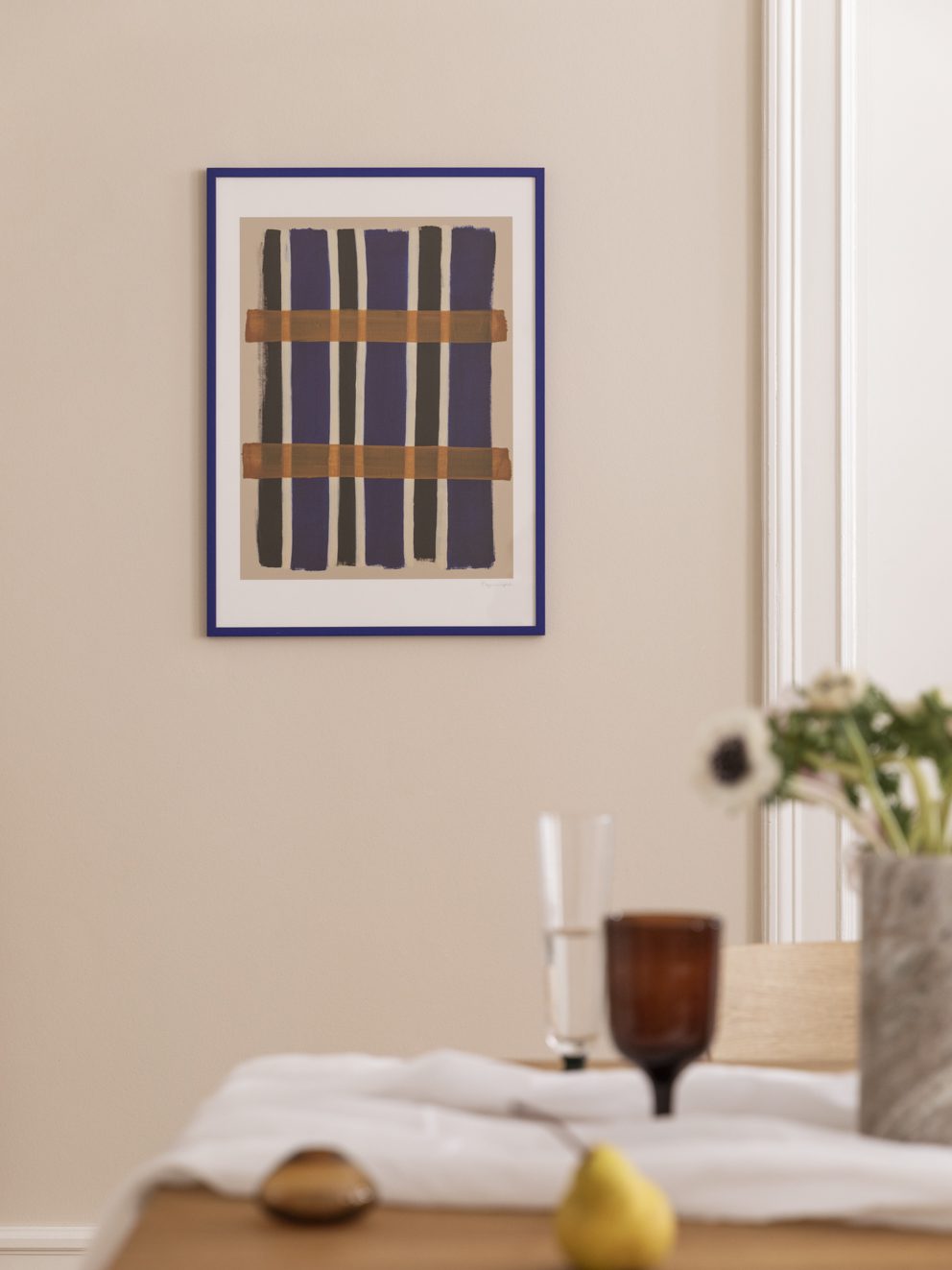 The Poster Club Berit Mogensen Lopez Checkered