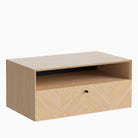 Bolia Luxe 1 Drawer Wide White Stained Oak