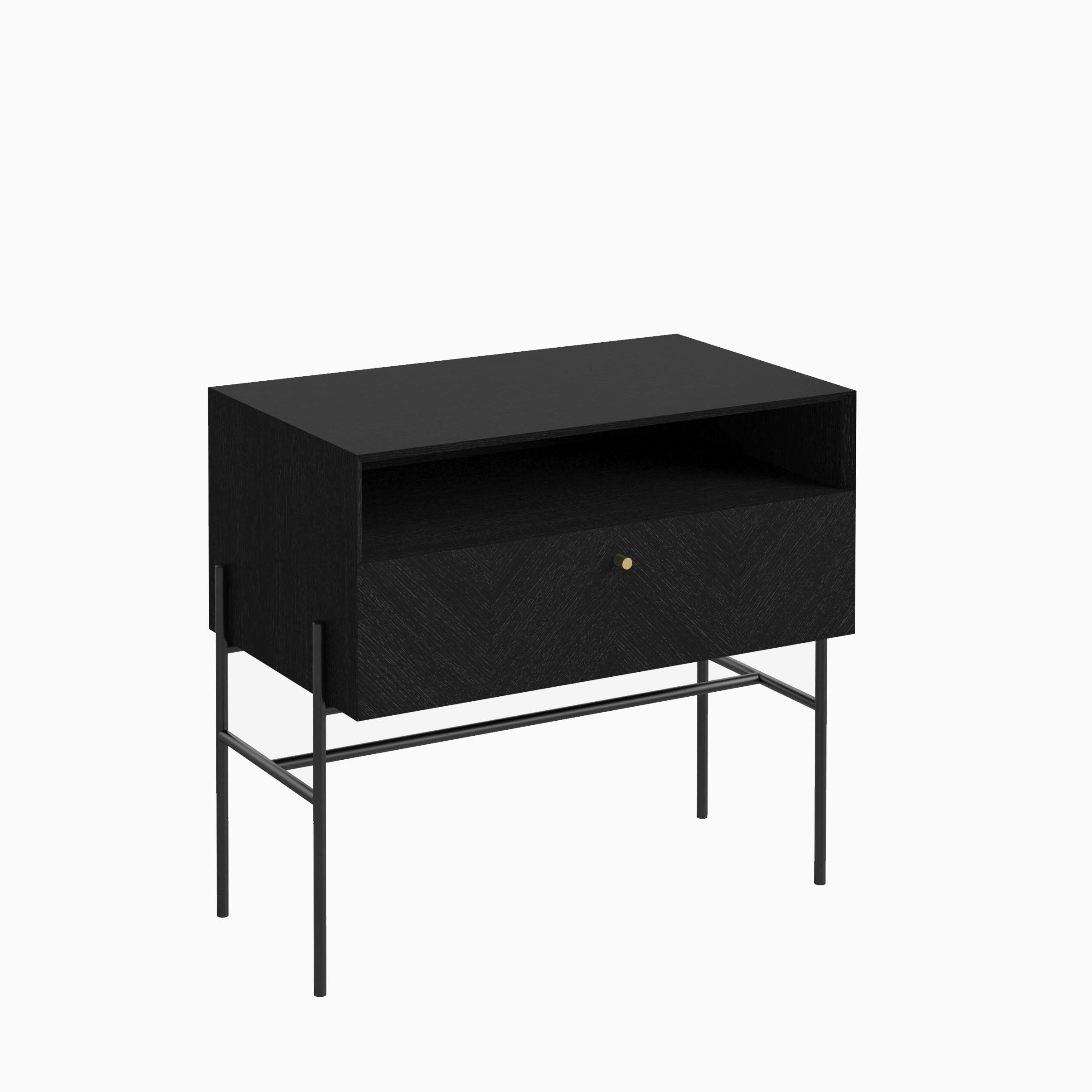 Bolia Luxe Drawer Low Black