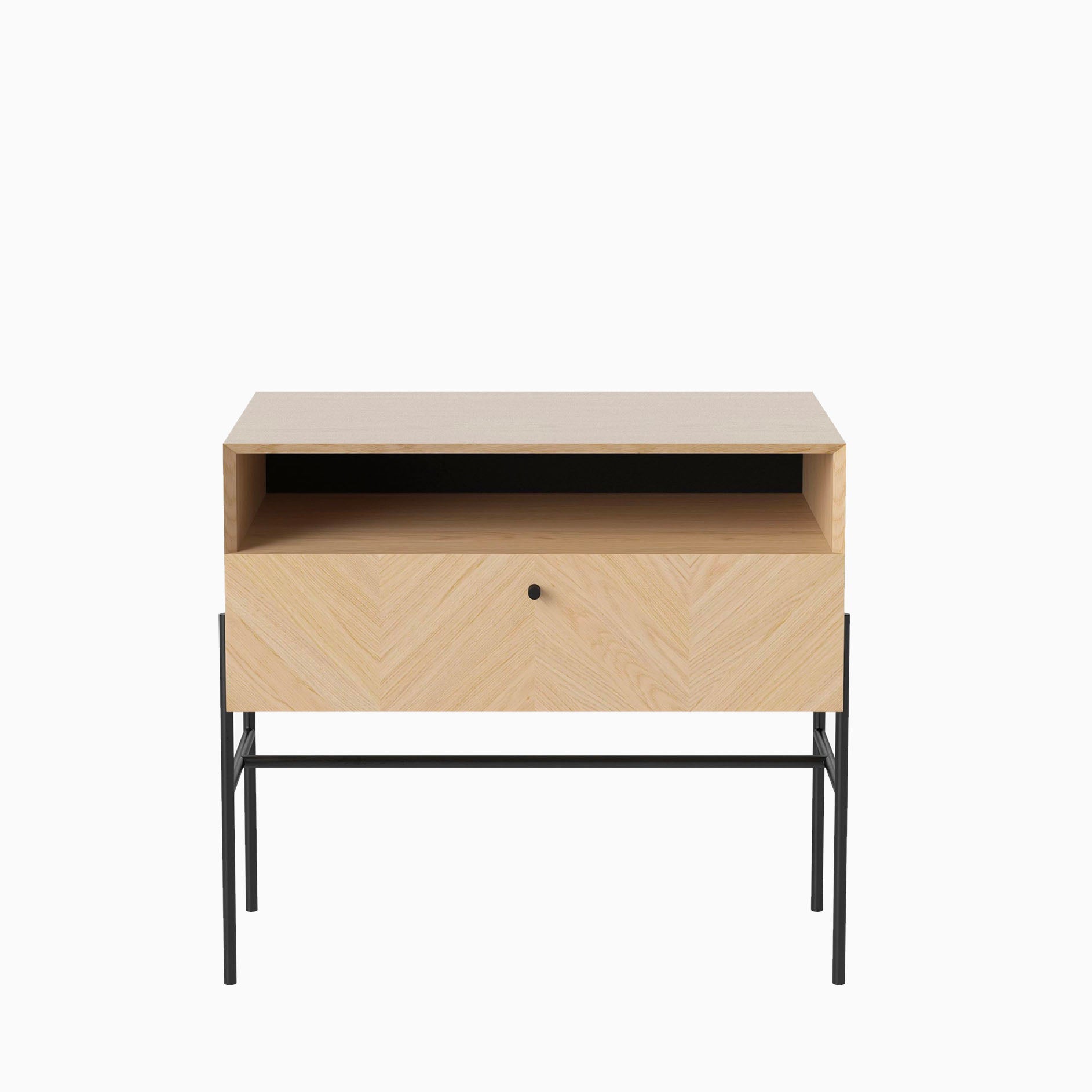Bolia Luxe Drawer Low White Oiled Oak
