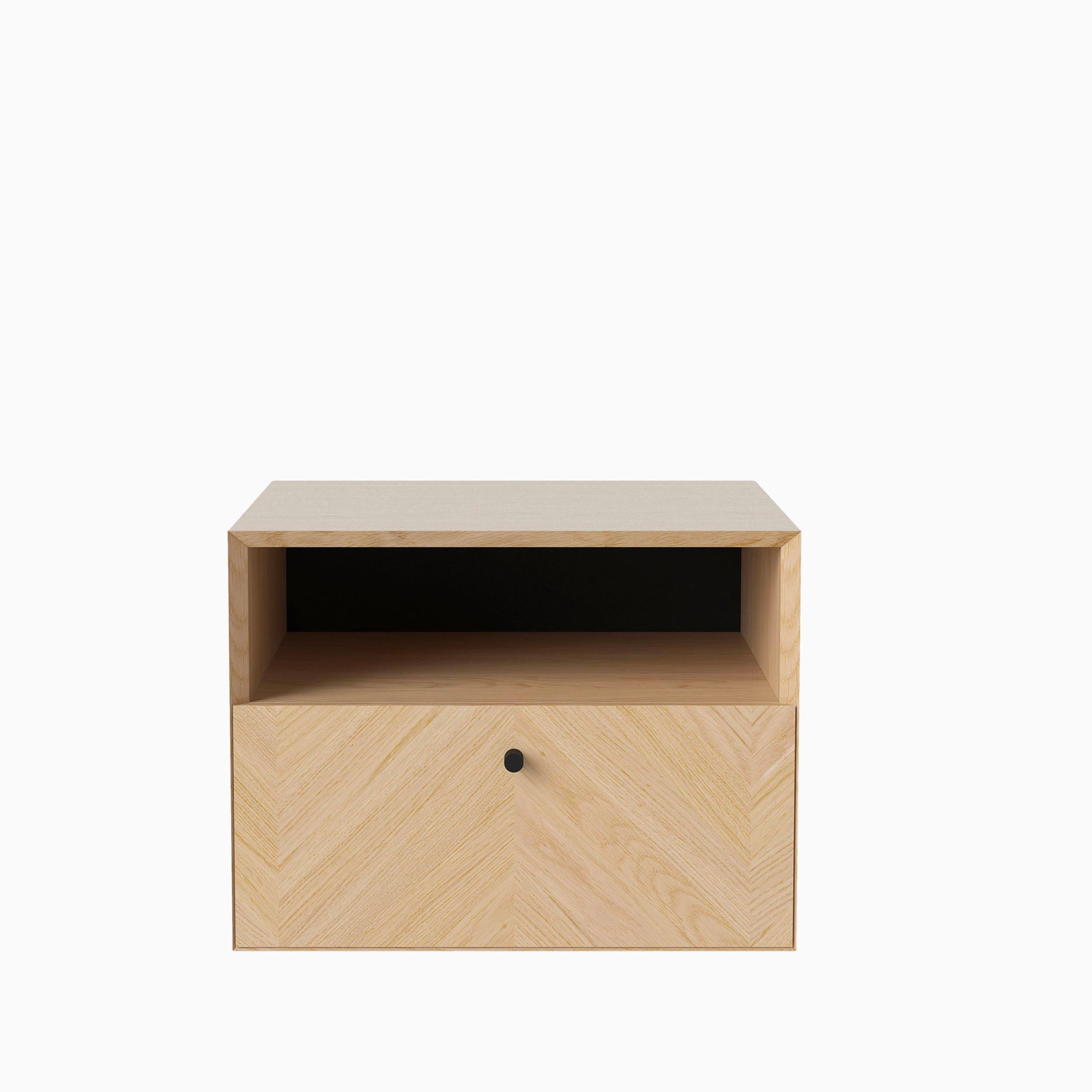 Bolia Luxe Drawer Wall Mounted White Oiled Oak