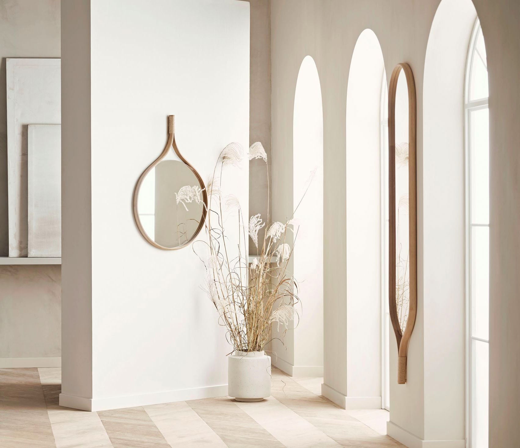 Bolia Racquet Floor Mirror Oak