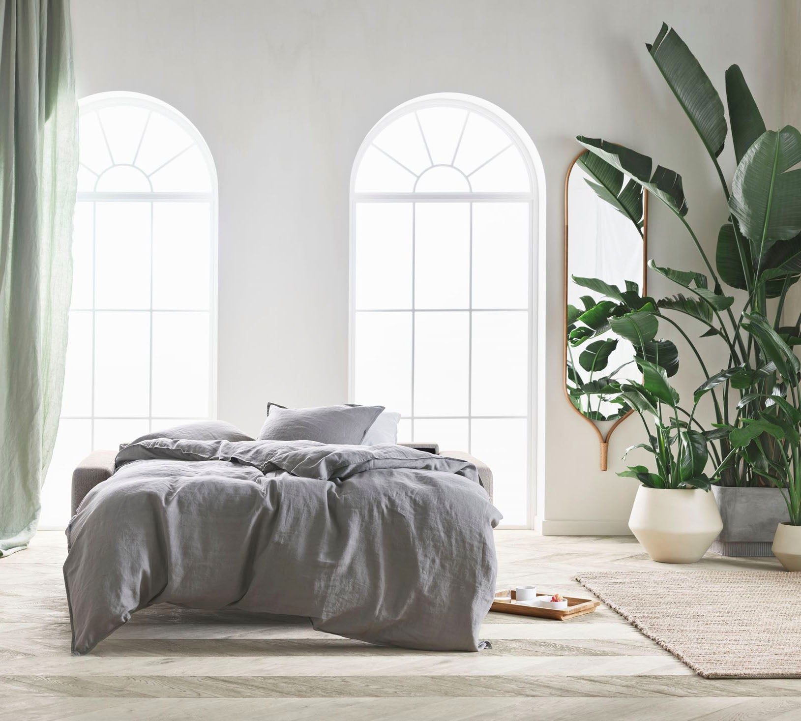 Bolia Racquet Floor Mirror Oak