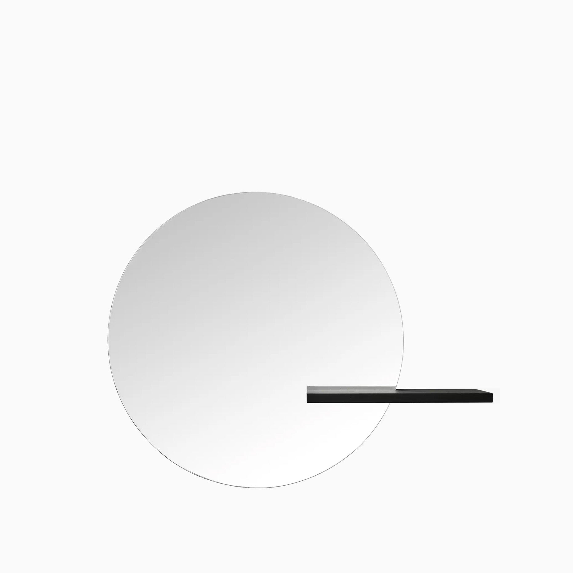 Bolia Shift Mirror Small Black Stained Oak