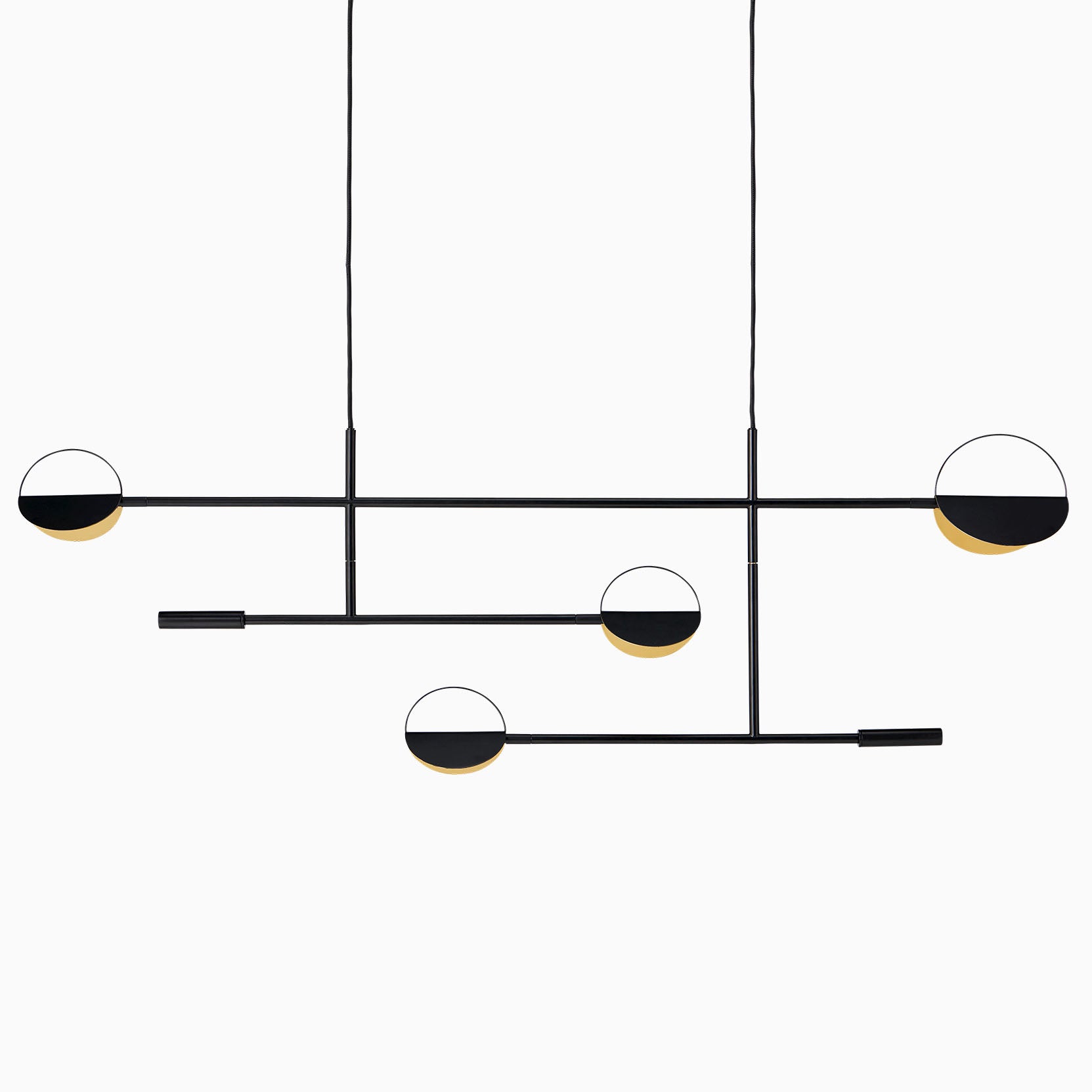 Bolia Leaves Pendant Black