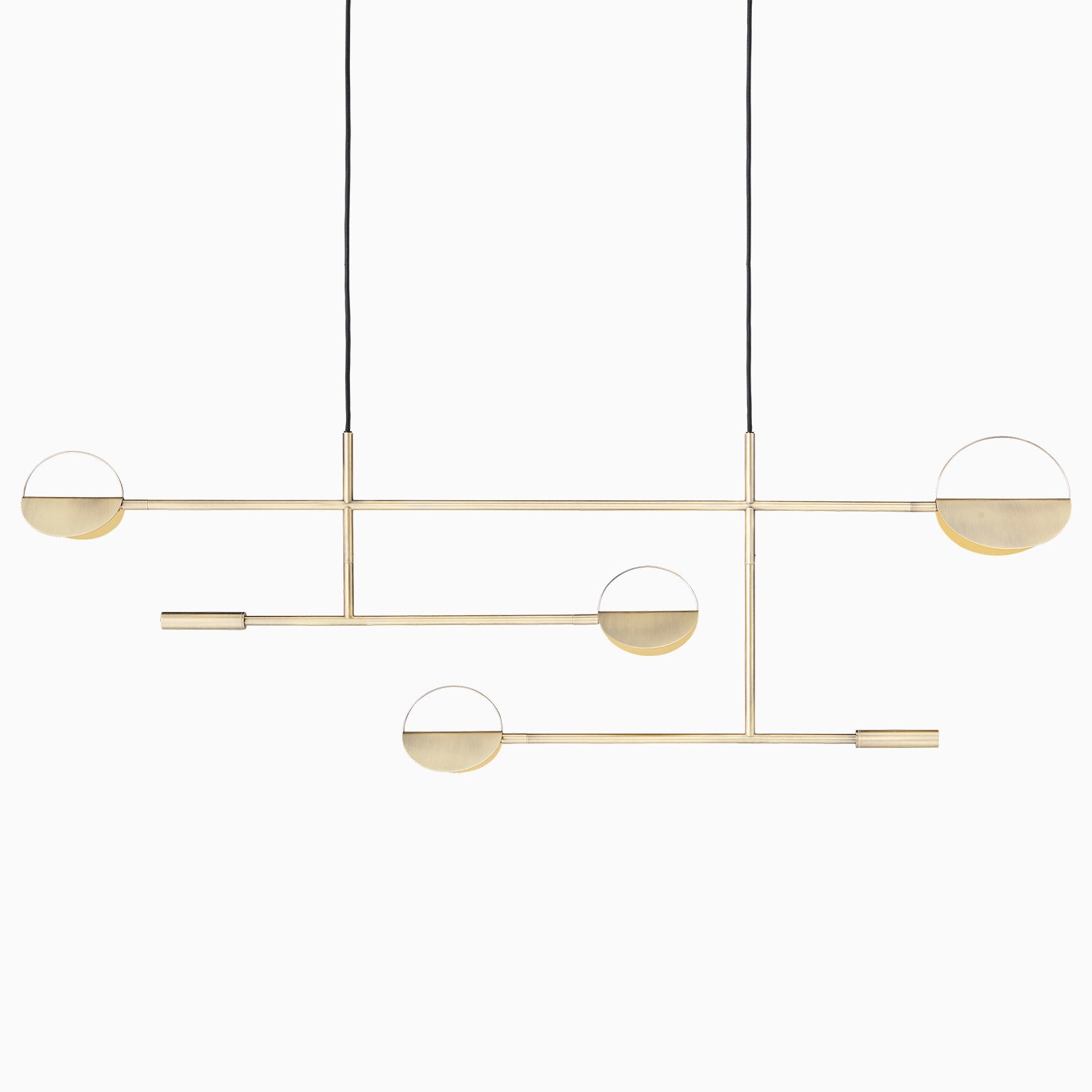 Bolia Leaves Pendant Antique Brass