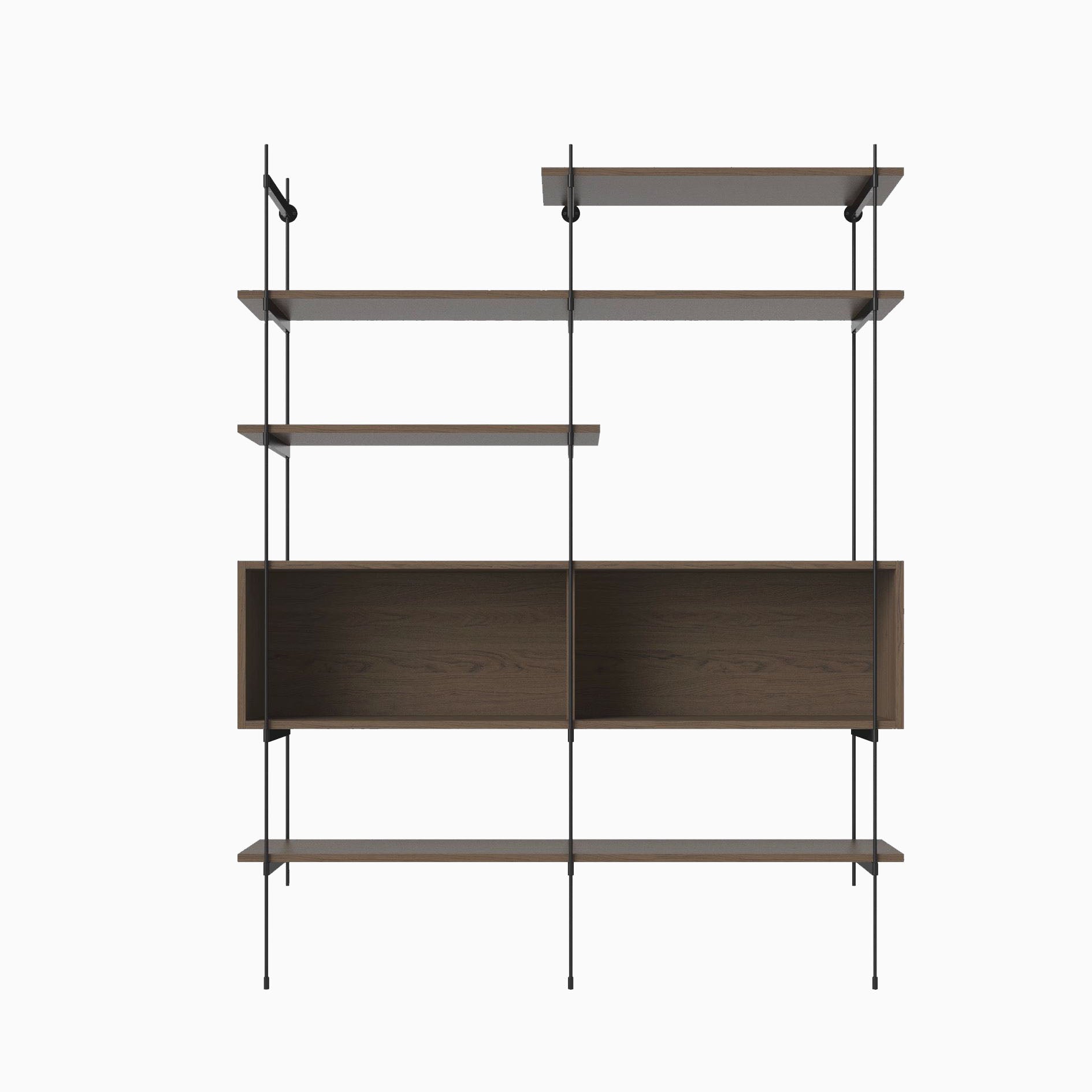 Bolia Rod Combination 6 Smoked Oak Black