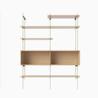 Bolia Rod Combination 6 White Oiled Oak Brass