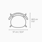 Carl Hansen & Son CH88 Chair Dimensions