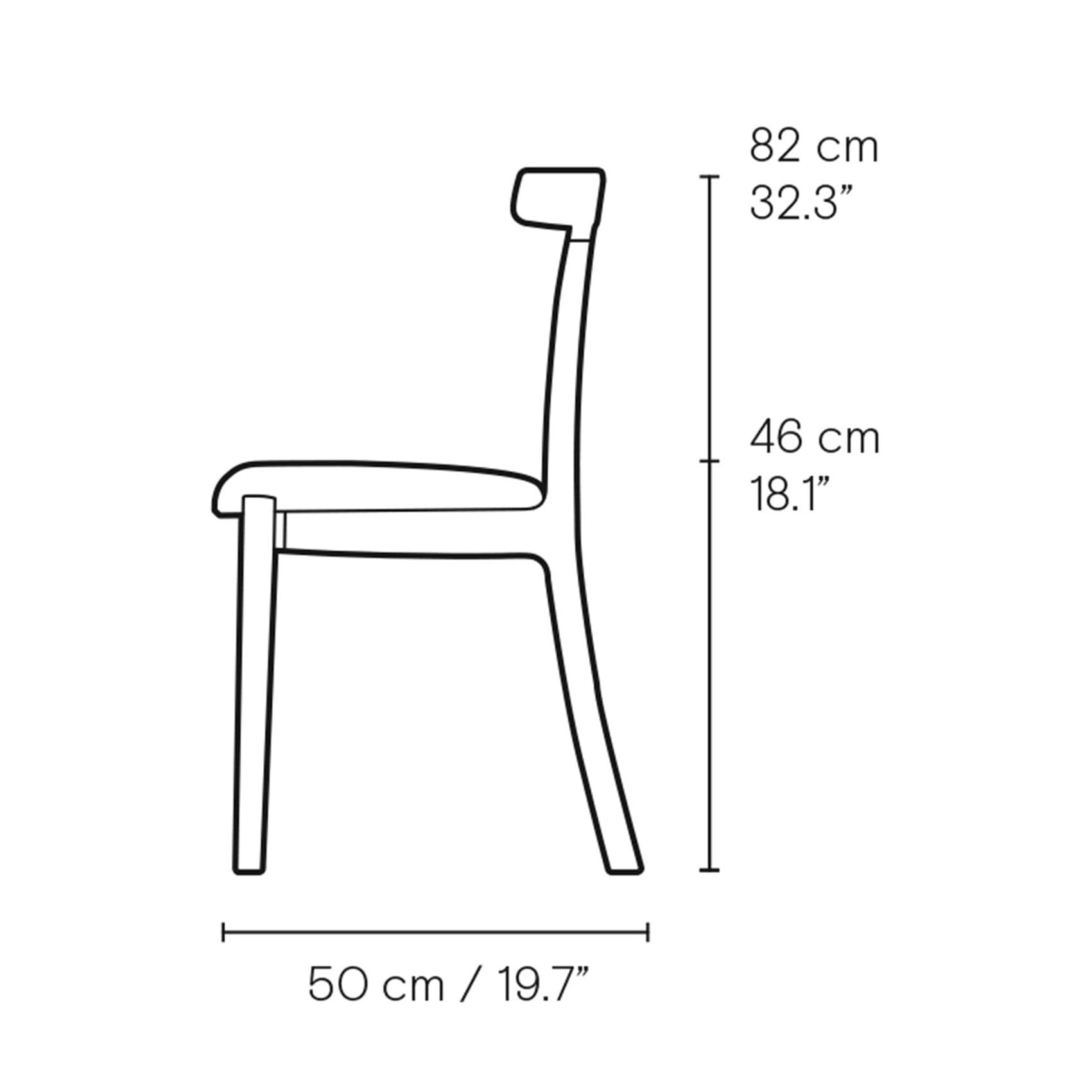 Carl Hansen & Son OW58 Dimensions