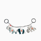Done by Deer Pram Toy Deer Friends Blue