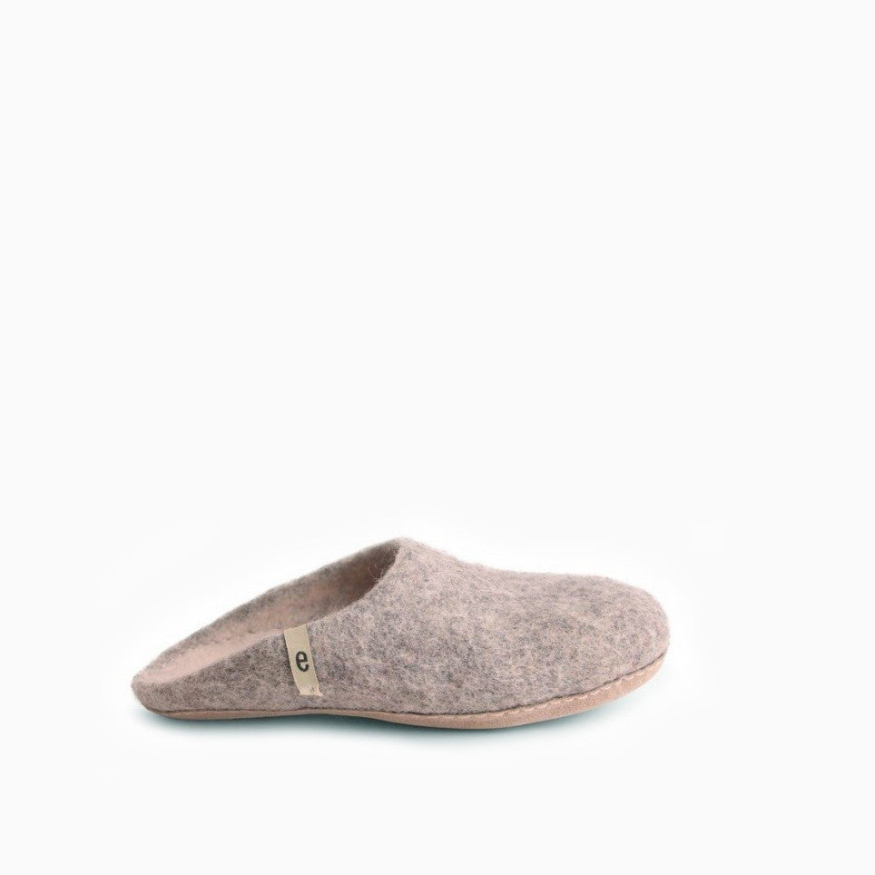 Egos Copenhagen Slipper Natural Grey