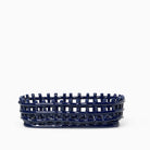 Ferm Living Ceramic Basket Oval Blue