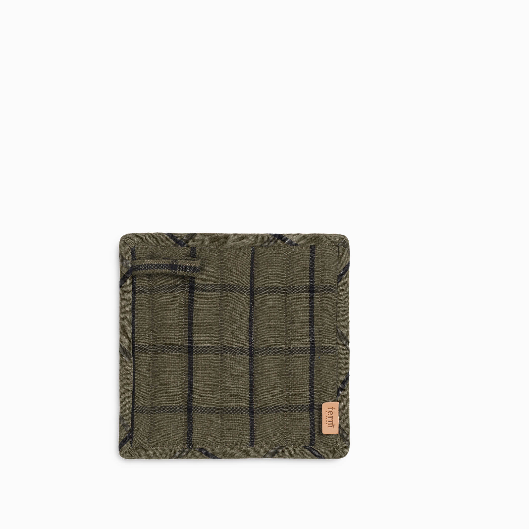 Ferm Living Pot Holder Green Black
