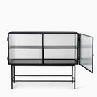 Ferm Living Haze Sideboard Reeded Glass Black
