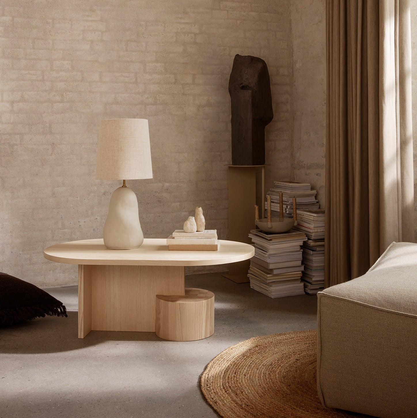 Ferm Living Insert Coffee Table Natural Ash