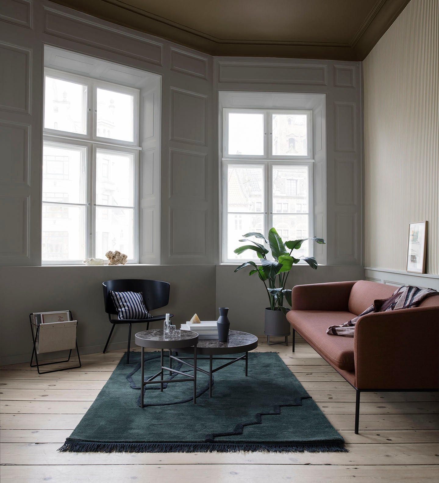 Ferm Living Marble Table Black