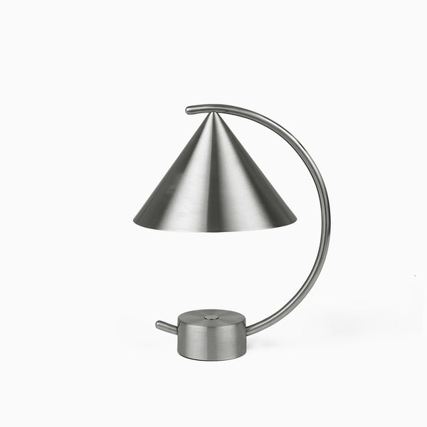 Ferm Living Meridian Lamp - Brushed Steel – Arrival Hall