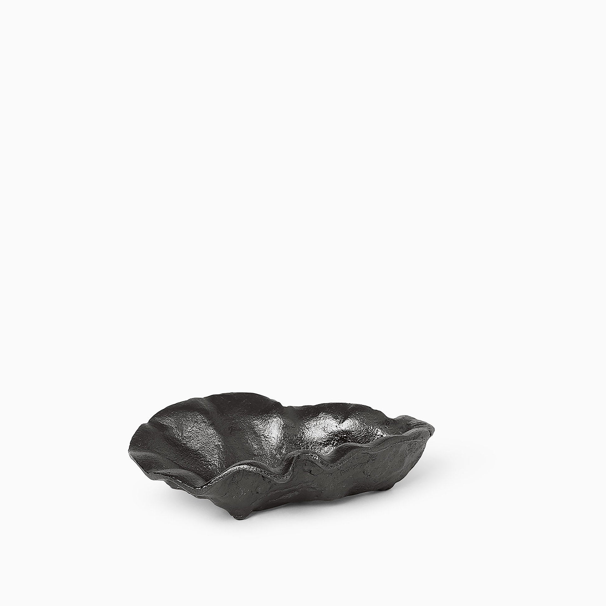 Ferm Living Oyster Bowl Black Brass