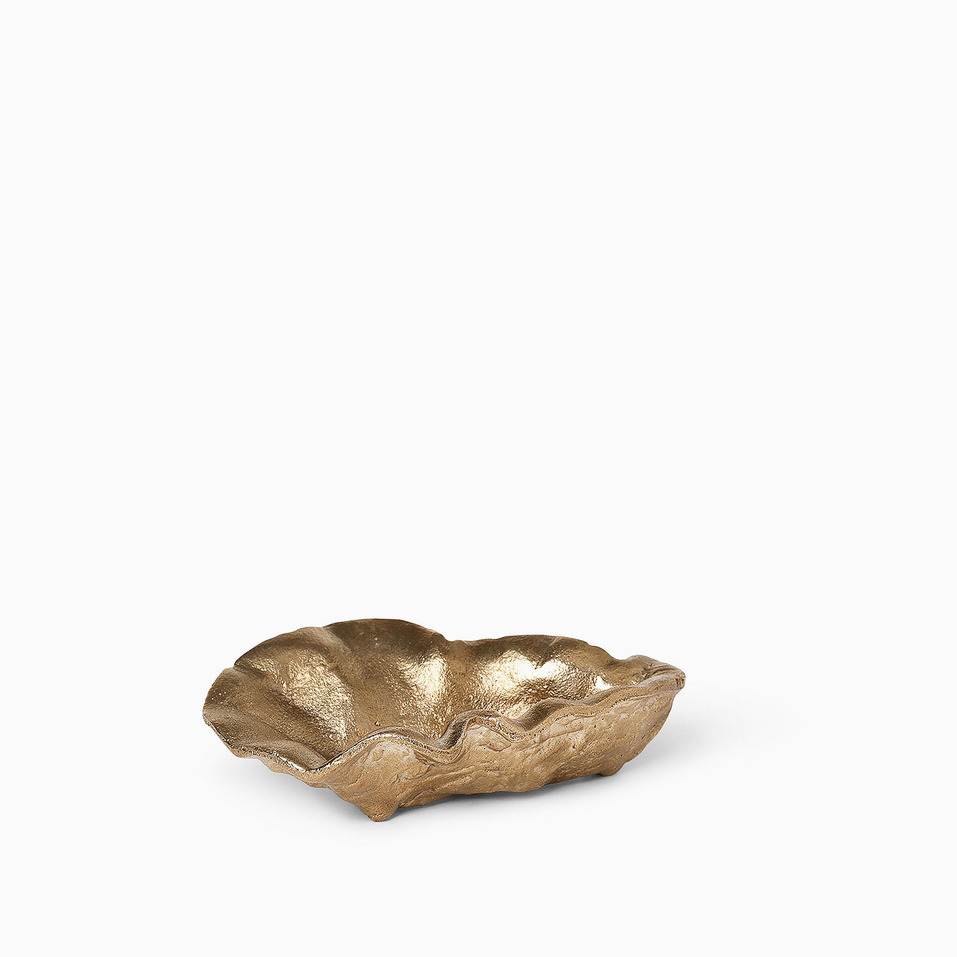 Ferm Living Oyster Bowl Brass