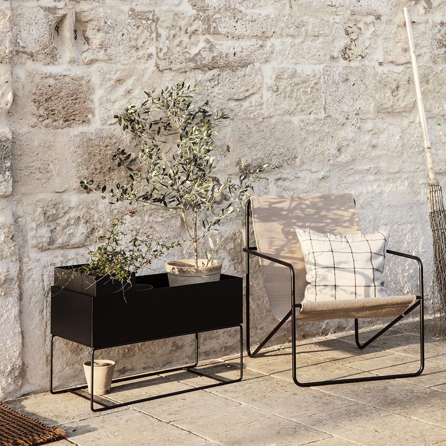 Ferm Living Plant Box Large Black