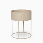 Ferm Living Plant Box Round Cashmere