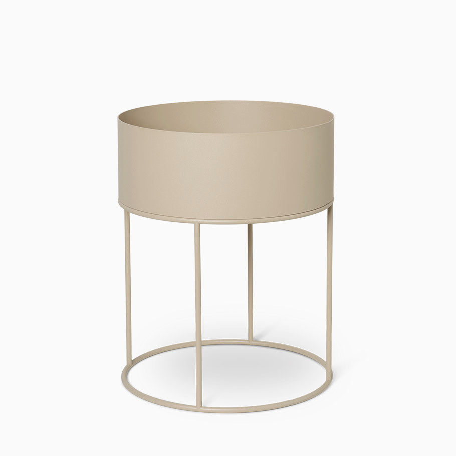Ferm Living Plant Box Round Cashmere