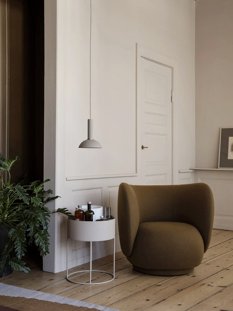 Ferm Living Plant Box Round Cashmere