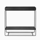 Plant Box Two Tier Black