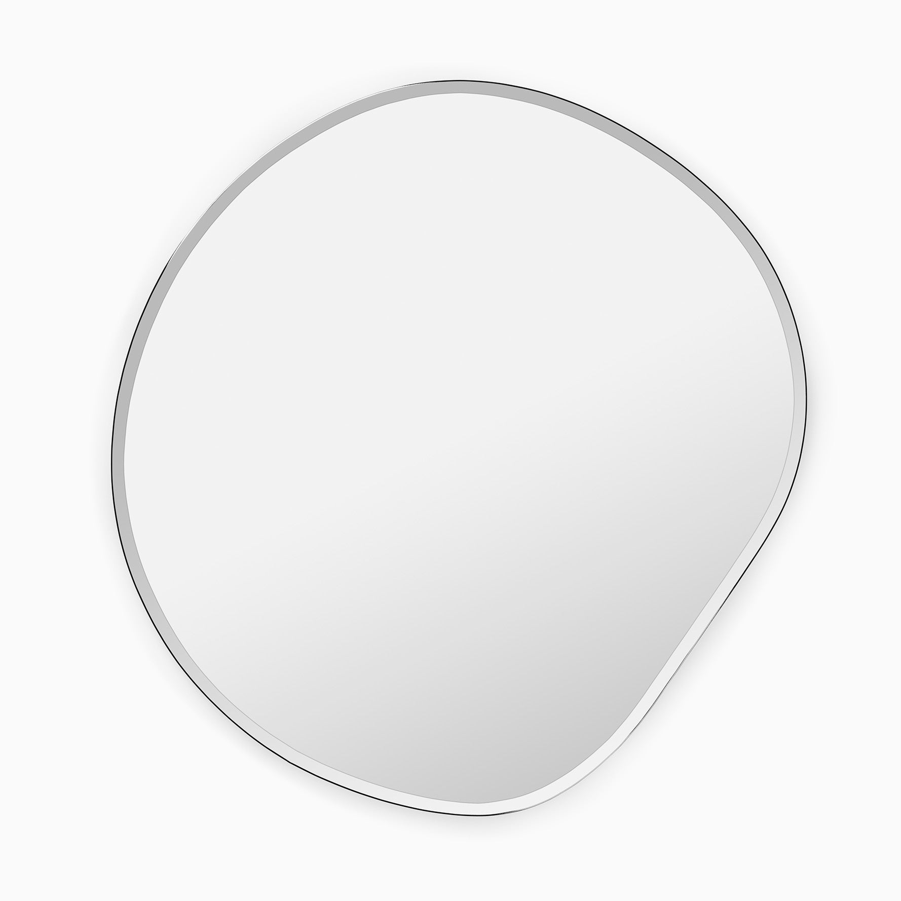 Ferm Living Pond Mirror XL Dark Chrome