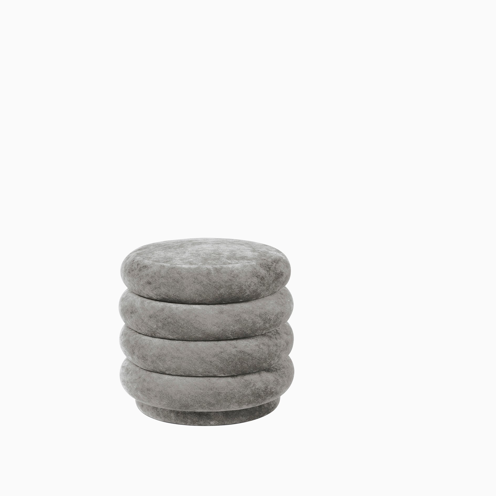 Ferm Living Pouf Round Small Concrete