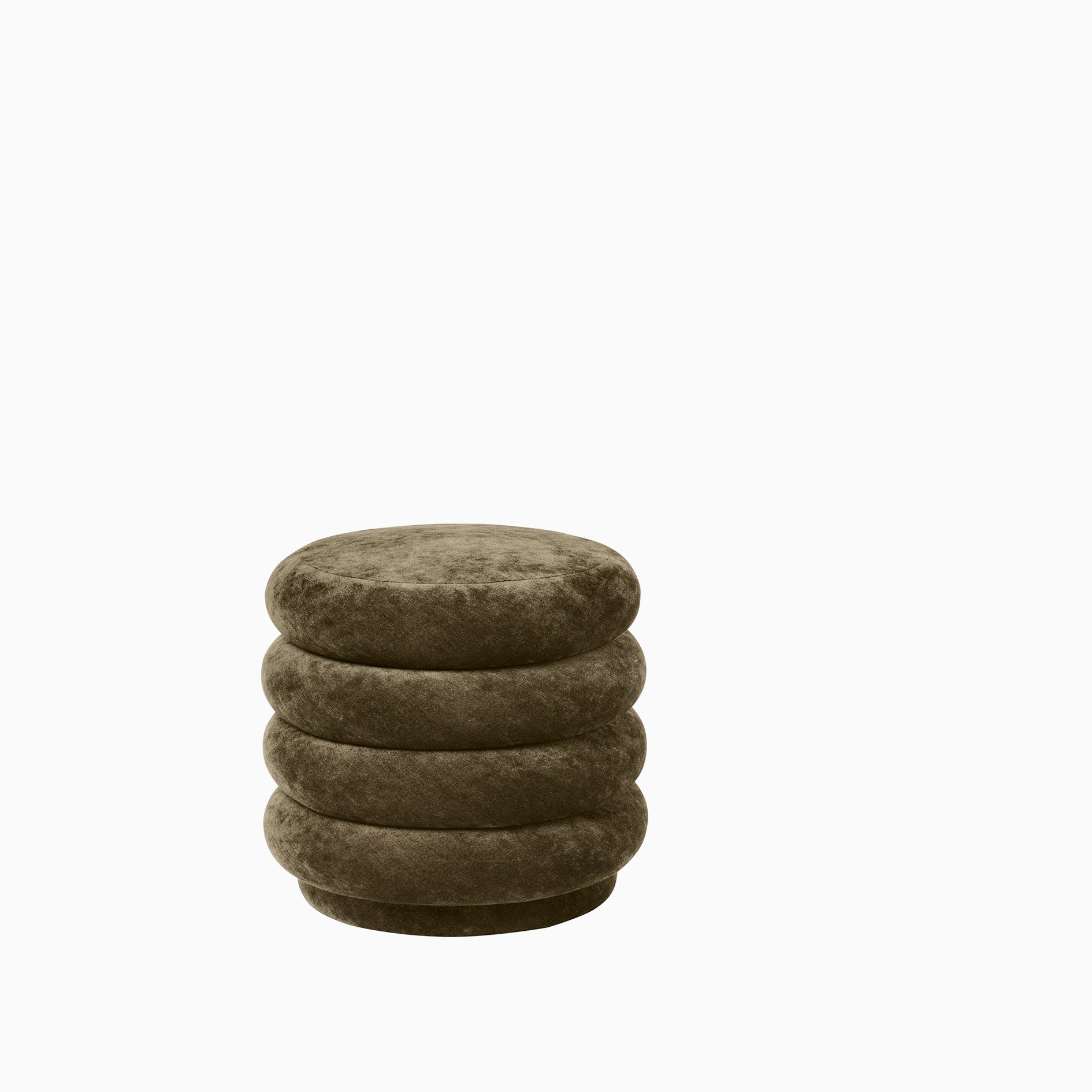 Ferm Living Pouf Round Small Forest