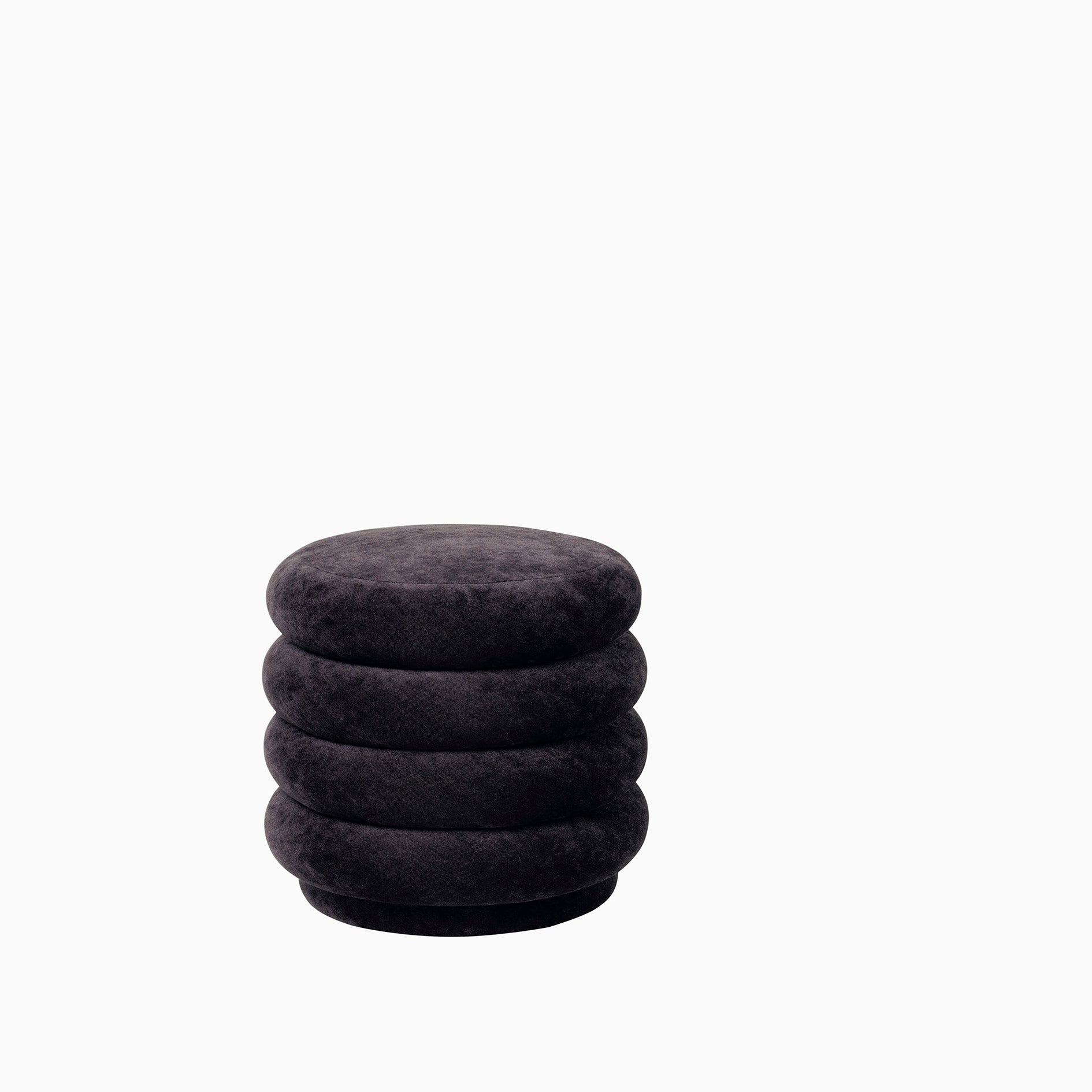 Ferm Living Pouf Round Small Mokka