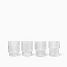 Ferm Living Ripple Glasses Clear