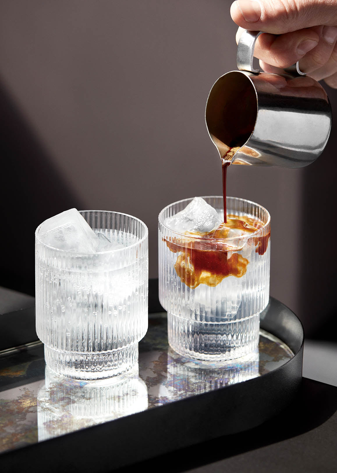 Ferm Living Ripple Glasses Clear