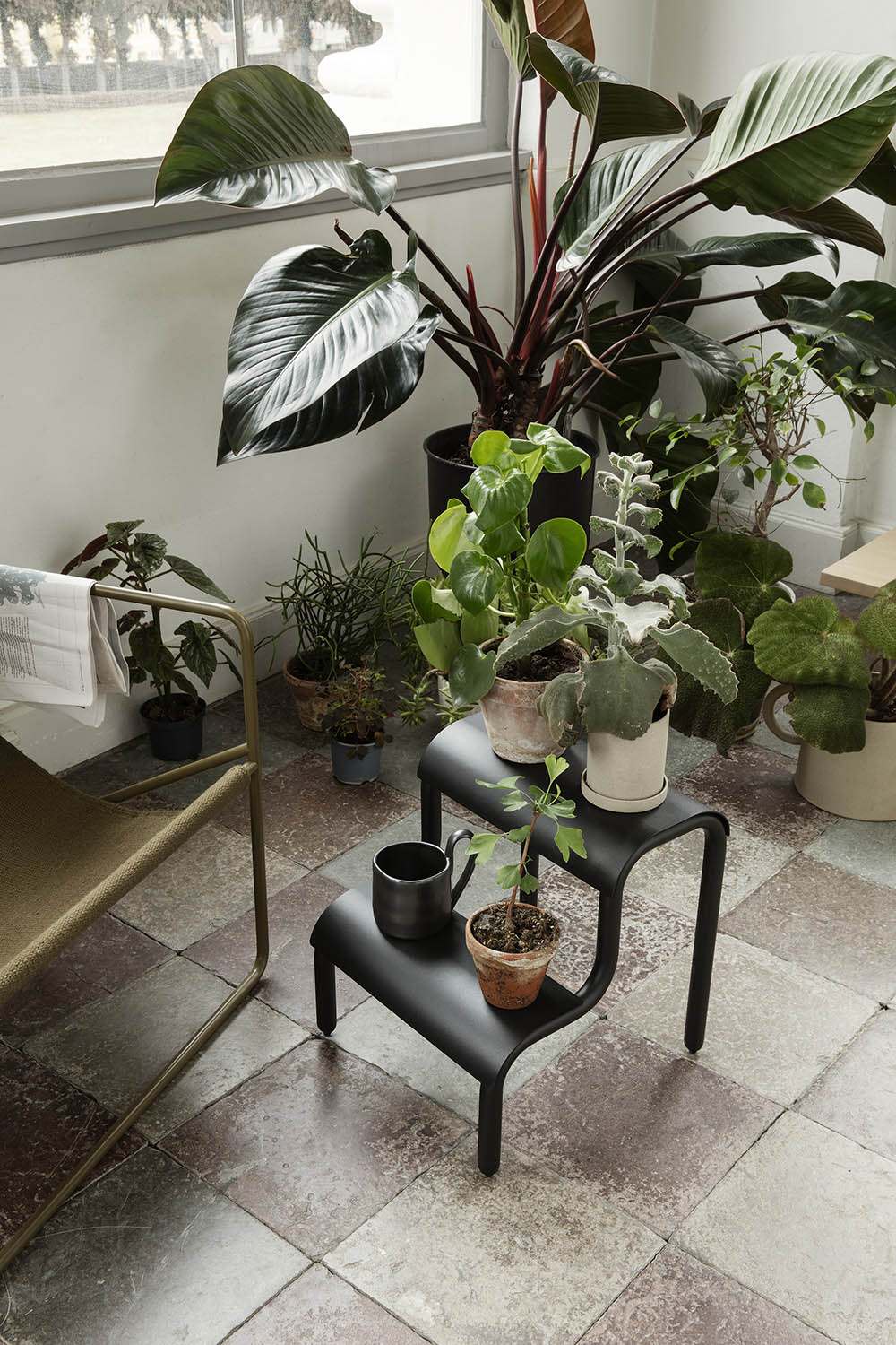 Ferm Living Up Step Stool Black