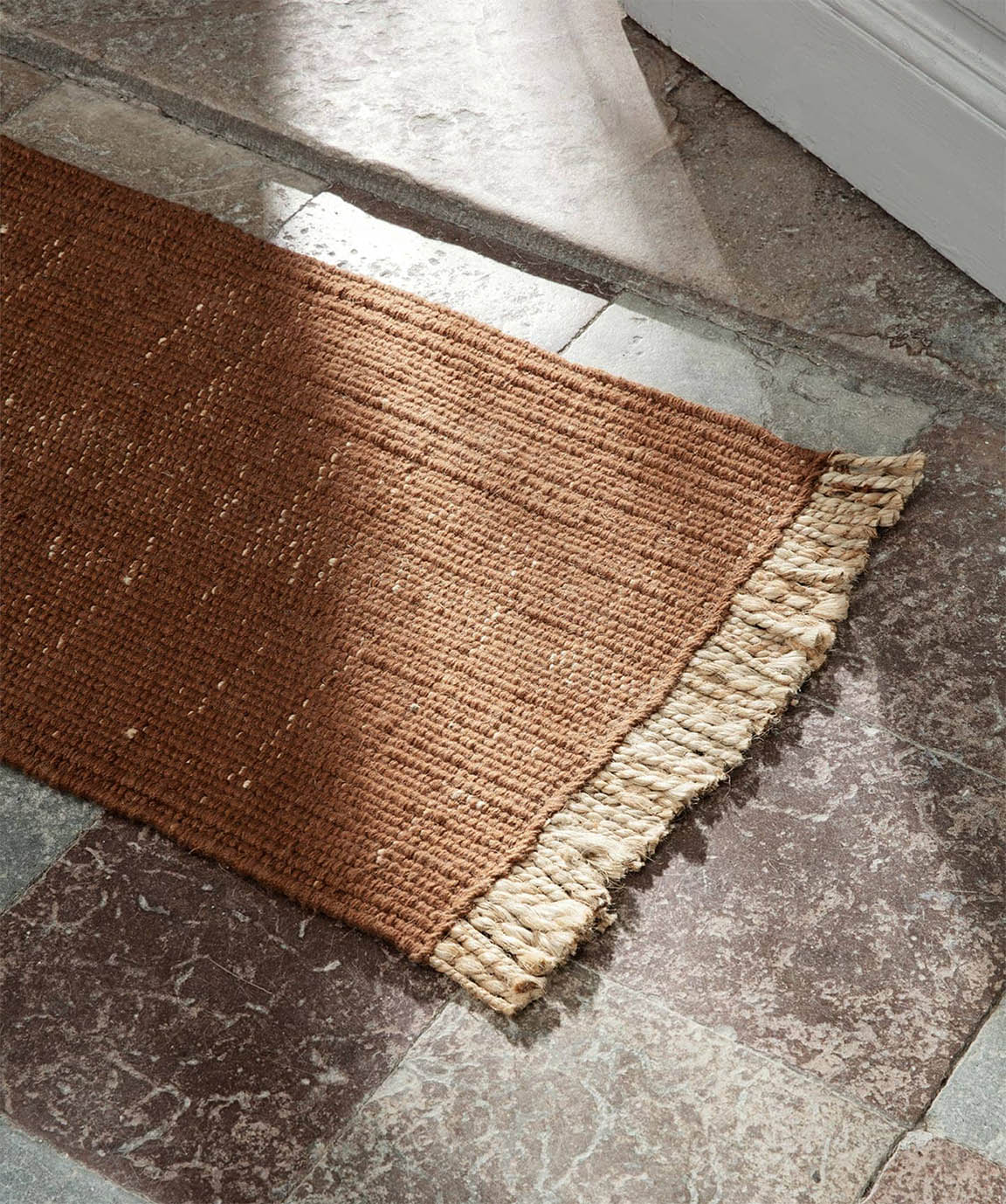 Ferm Living Block mat Dark Brick