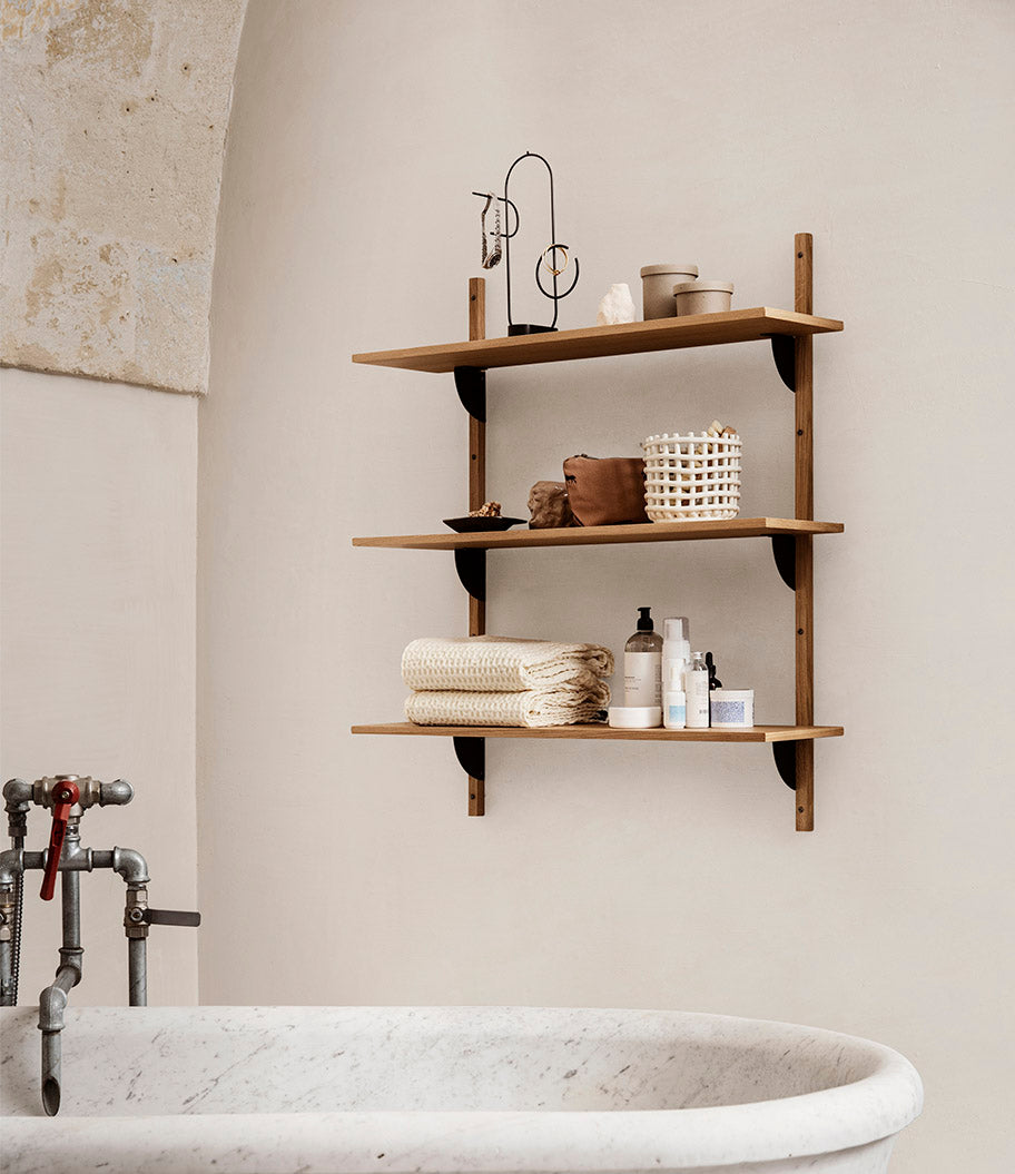 Ferm Living Ceramic Basket Small Off White