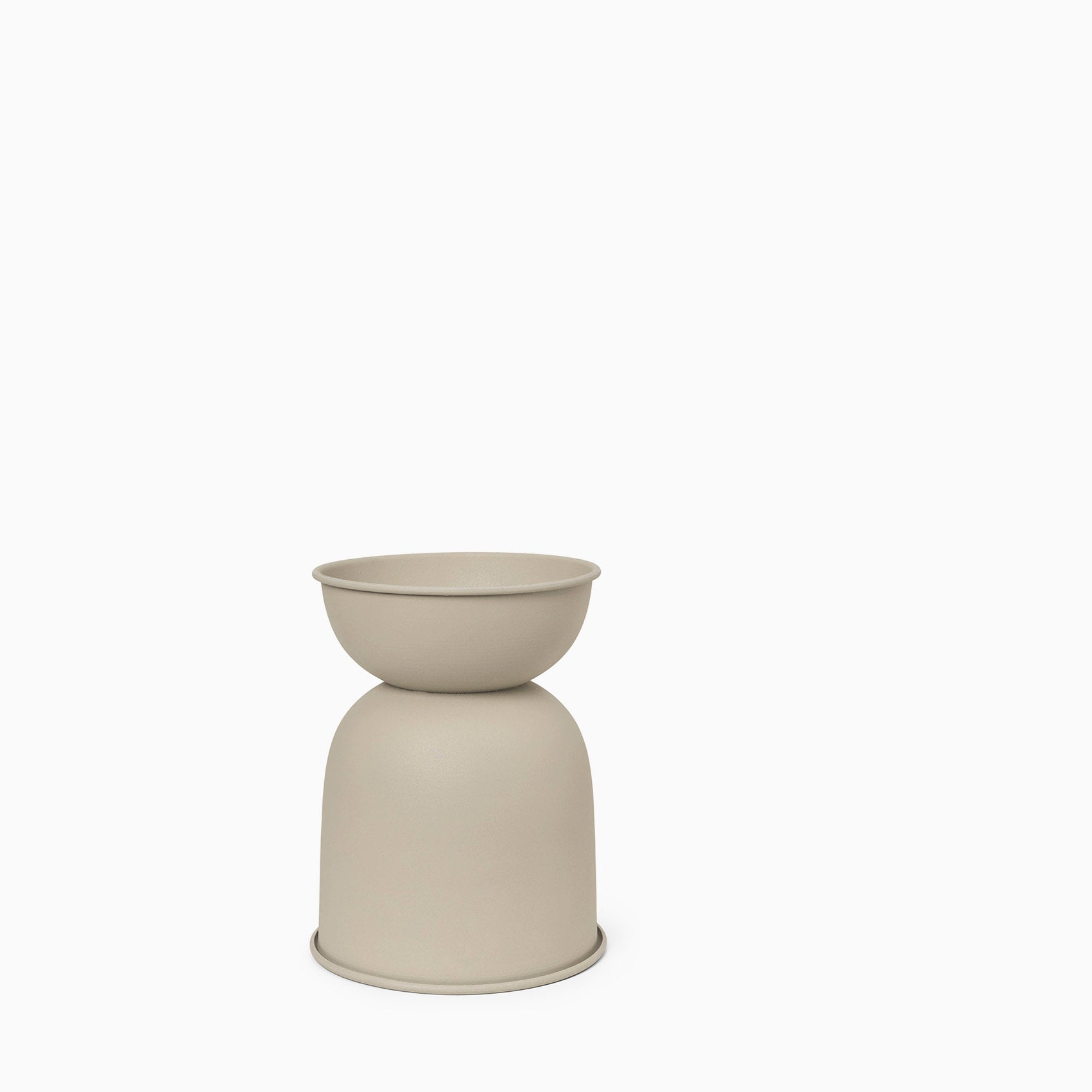 Ferm Living Hourglass Pot Extra Small Cashmere