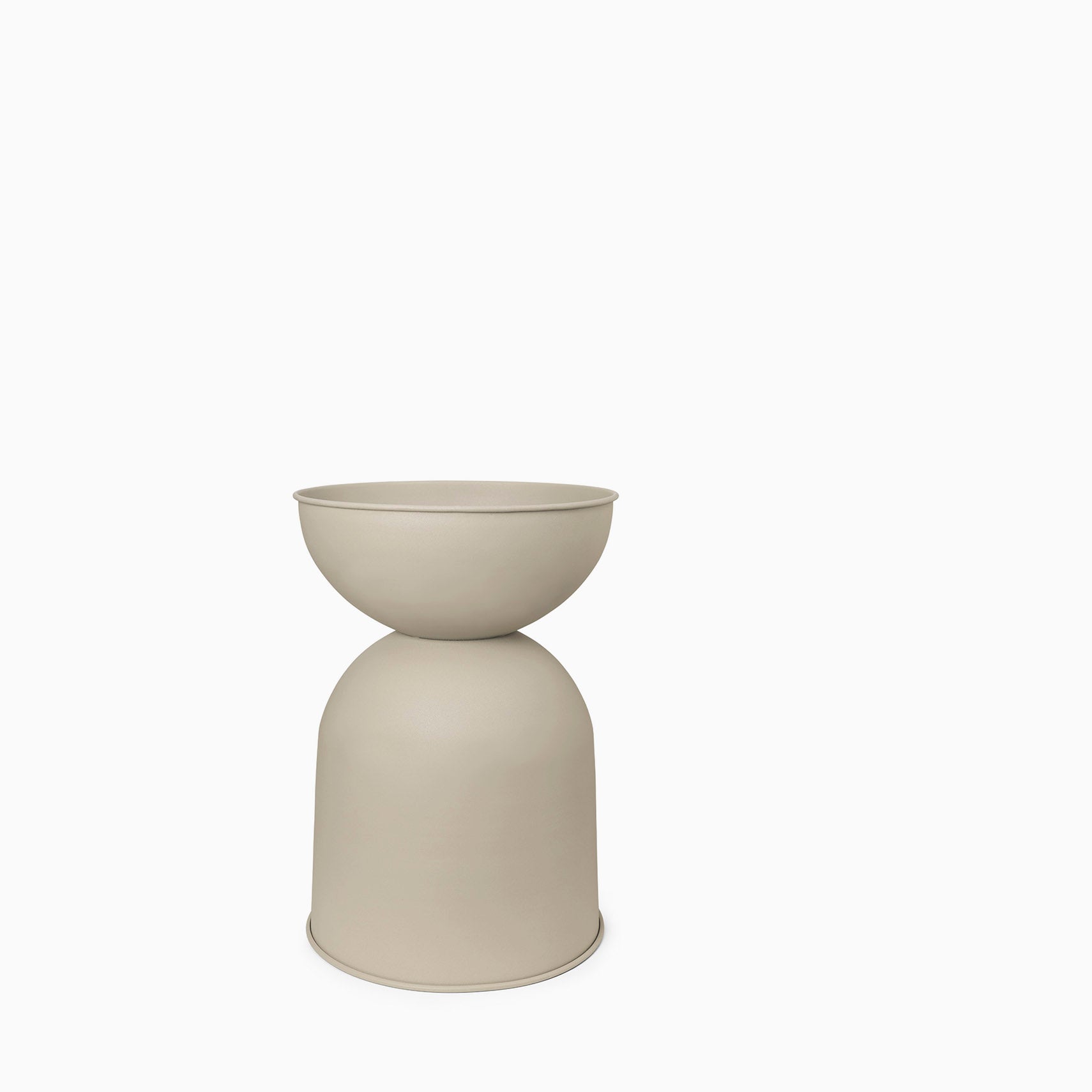 Ferm Living Hourglass Pot Small Cashmere