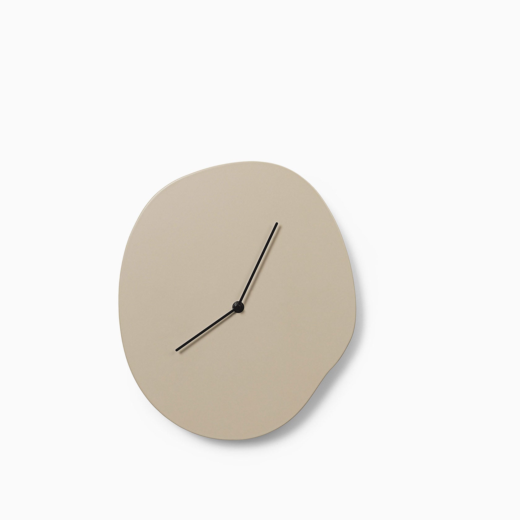 Ferm Living Melt Wall Clock Cashmere