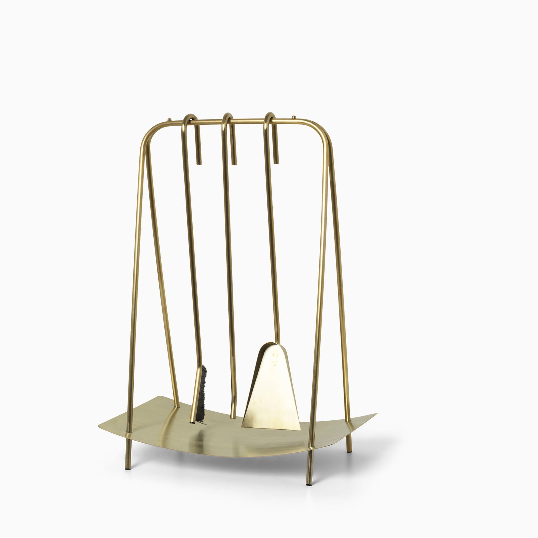 Ferm Living Port Fireplace Tools Brass
