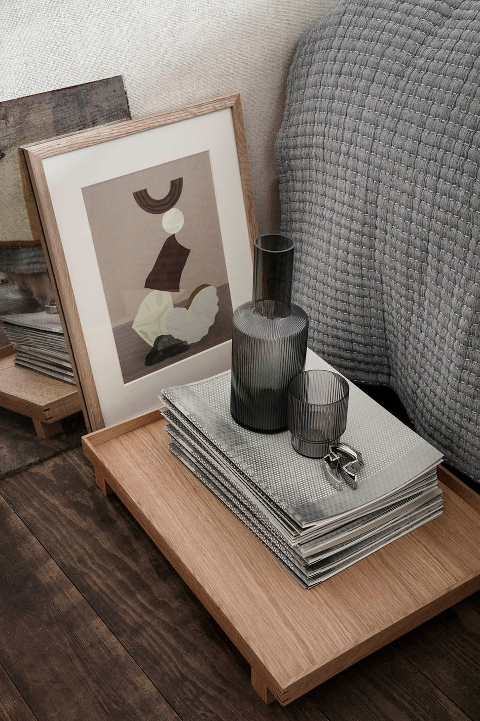 Ferm Living Ripple Smoked Grey