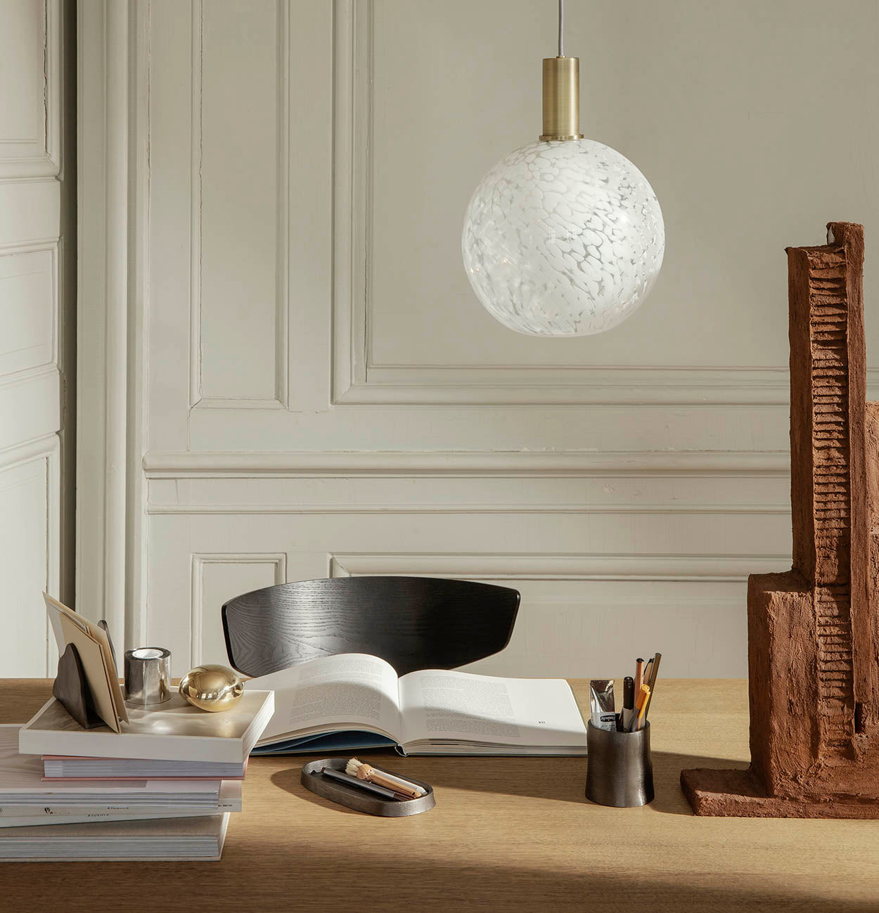 Ferm Living Sculptural Object Brass