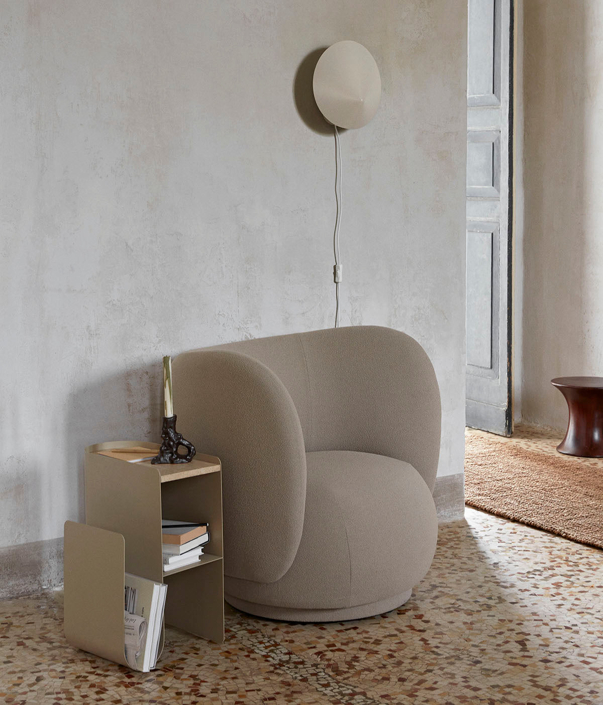 Ferm Living Vault Side Table Cashmere