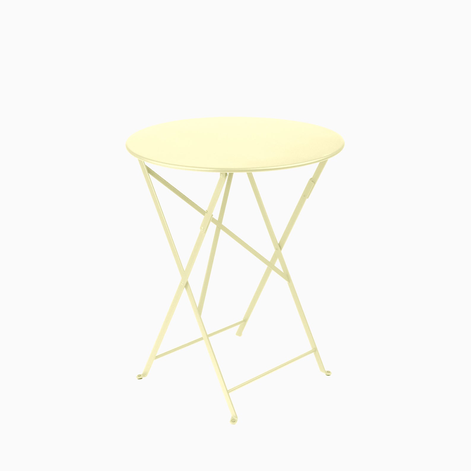 Fermob Bistro 60cm Table Frosted Lemon