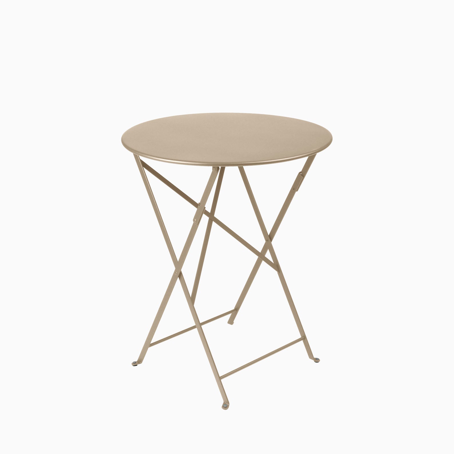 Fermob Bistro 60cm Table Nutmeg